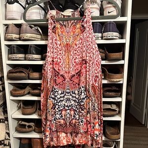 Women's Multicolor Paisley Dress